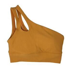 CALIA by Carrie Underwood One-Shoulder Bikini Top - Mustard
